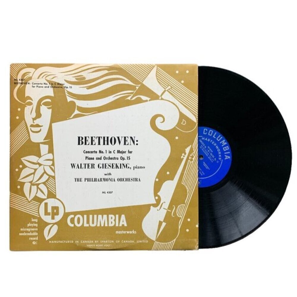 Beethoven Concerto No.1 in C Major Walter Gieseking The Philharmonia Orchestra